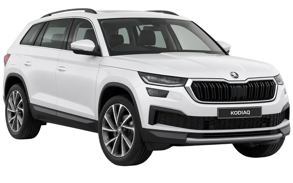Škoda Kodiaq bianco della flotta TaxiAlguer
